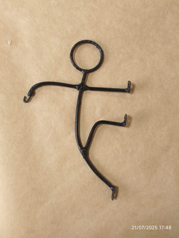 Escalador porta maceta colgante