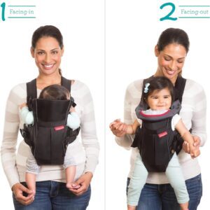 CANGURO MOCHILA PORTA BEBÉ INFANTINO NEGRO