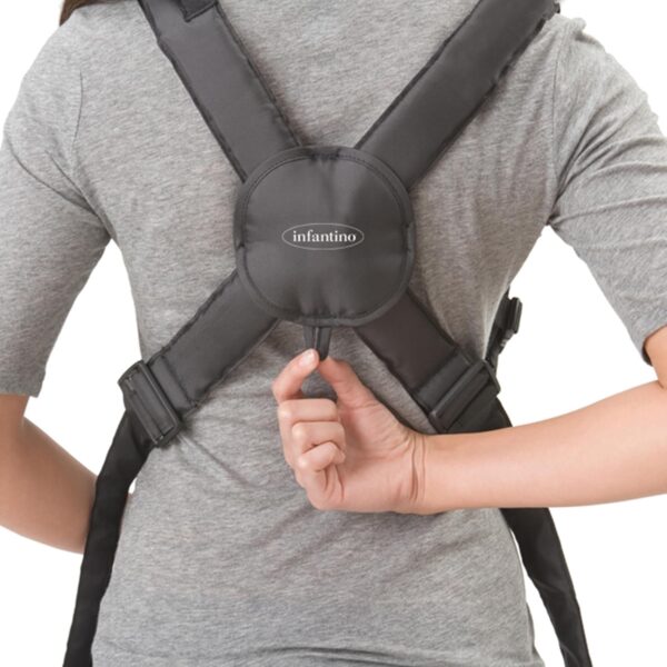 CANGURO MOCHILA PORTA BEBÉ INFANTINO NEGRO