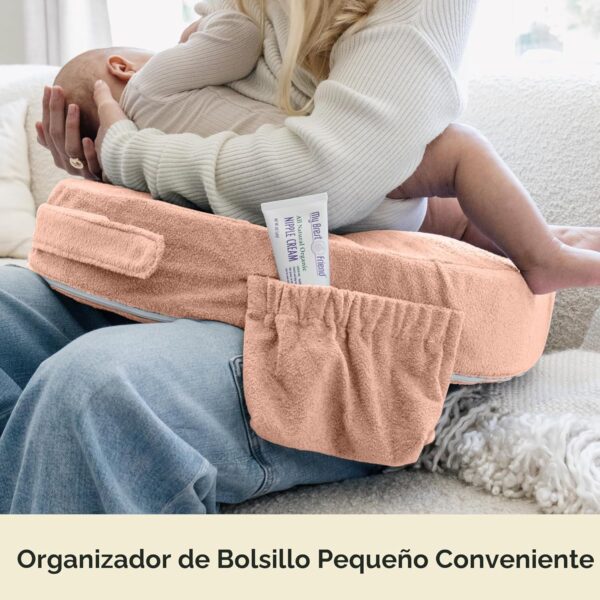 ALMOHADA DE LACTANCIA ROSADO