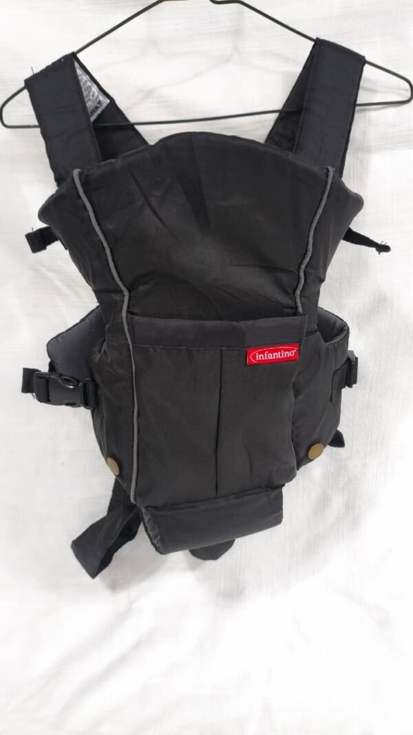 CANGURO MOCHILA PORTA BEBÉ INFANTINO NEGRO